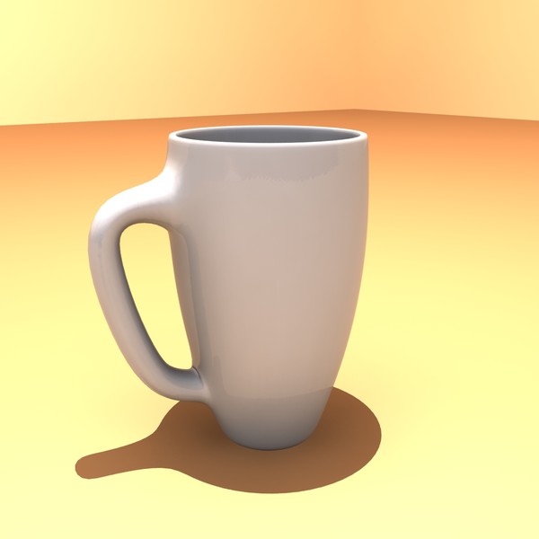 3d model tea cup - Cup of tea by tanase laurentiu